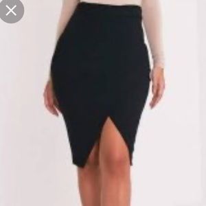 Sophie Rue blue navy sparkly skirt